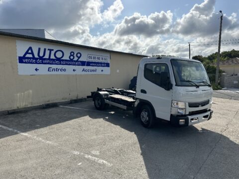 MITSUBISHI – FUSO CANTER – Châssis cabine – Diesel – Blanc